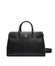 TOMMY HILFIGER TH JOY Bolso de mano con correa para el hombro. negro - Bolsos Mujer - 1