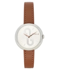 FURLA COSY Reloj de moda blanco y marr&oacute;n - Relojes - 1