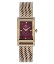 FURLA BAGUETTE SHAPE Reloj de moda rojo y rosa - Relojes - 1