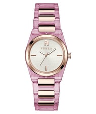 FURLA TEMPO MINI Reloj de moda blanco y rosa - Relojes - 1