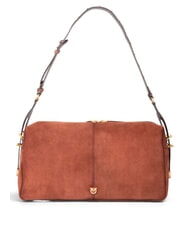 PINKO 24 CLASSIC Bolso de hombro dorado mate marr&oacute;n intenso - Bolsos Mujer - 1