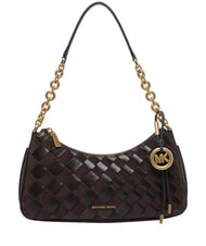 MICHAEL KORS NOLITA Bolso de hombro de piel chocolate - Bolsos Mujer - 1