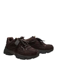 GUESS IRRINA Zapatillas de cuero marr&oacute;n - Zapatos Mujer - 1
