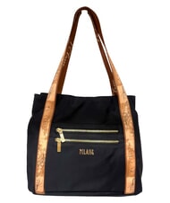 ALVIERO MARTINI PRIMA CLASSE WHISPER NYLON Bolso de hombro negro - Bolsos Mujer - 1