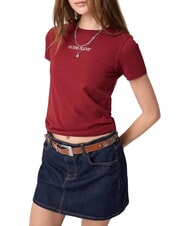 GUESS JEANS SLIM LOGO Camiseta el&aacute;stica slim fit - camiseta