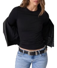 GUESS JEANS SLIM LOGO EMBOSSED Camiseta de manga larga - camiseta