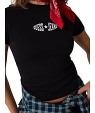 GUESS JEANS PRINT SLIM Camiseta de manga corta de corte ajustado jetbla - camiseta - 1