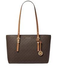 MICHAEL KORS QUINN Bolsa de la compra marr&oacute;n/bellota - Bolsos Mujer - 1