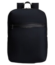 TOMMY HILFIGER TH NYLON Mochila con bolsillo frontal negro - Mochilas Escuela & Tiempo Libre - 1