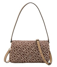 TOMMY HILFIGER TH JACQUARD Bolso de hombro musgo de la tundra - Bolsos Mujer - 1