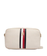 TOMMY HILFIGER TH CORP Mini bolso de hombro para c&aacute;mara crema suave - Bolsos Mujer - 1