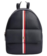 TOMMY HILFIGER TH CORP Mochila con bolsillo frontal espacio azul - Bolsos Mujer - 1