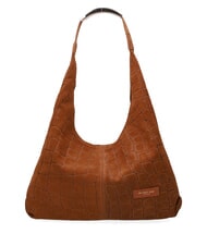 MY BEST BAG ELLISSE CROCO SUEDE Bolso de hombro de piel - Bolsos Mujer