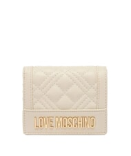 LOVE MOSCHINO QUILTED Mini cartera Marfil - Carteras Mujer - 1