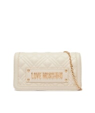 LOVE MOSCHINO QUILTED Cartera de mano/bolso con correa para el hombro Marfil - Carteras Mujer - 1