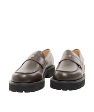 FURLA TANK mocasines de cuero chocolate - Zapatos Mujer - 1
