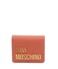 LOVE MOSCHINO BOLD LOVE Cartera compacta con cierre de cremallera - Carteras Mujer