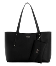 GUESS BRENTON Bolso de hombro NEGRO - Bolsos Mujer - 1