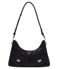 GUESS BLAKE Bolso de hombro logotipo negro - Bolsos Mujer - 1