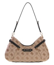 GUESS DOROTHY Bolso de hombro logotipo de leche/negro - Bolsos Mujer - 1
