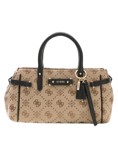 GUESS DOROTHY Bolso de mano con correa para el hombro logotipo de leche/negro - Bolsos Mujer