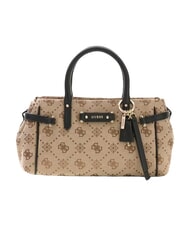 GUESS DOROTHY Bolso de mano con correa para el hombro logotipo de leche/negro - Bolsos Mujer - 1