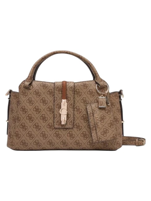 GUESS YVONNE LOGO Bolso de mano con correa para el hombro. LOGOTIPO DE LECHE - Bolsos Mujer