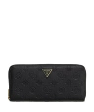 GUESS BLAKE Cartera grande con cremallera. logotipo negro - Carteras Mujer - 1