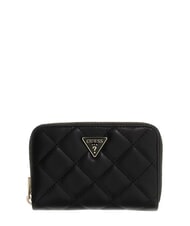 GUESS JULIET Cartera mediana con cremallera. NEGRO - Carteras Mujer - 1