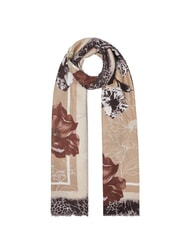 LIUJO ANIMALIER Bufanda de mujer natural - Bufandas - 1