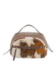 BORBONESE B-GALLERY Bolso de mano con correa para el hombro. natural/ceniza/cacao - Bolsos Mujer - 1
