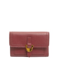 COCCINELLE CAMPUS Cartera mediana de cuero grosella - Carteras Mujer - 1