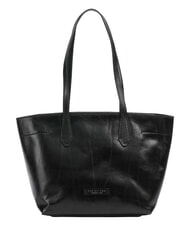 THE BRIDGE GUELFA Bolso de hombro de piel para compras Oro negro - Bolsos Mujer - 1