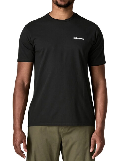 PATAGONIA P-6 LOGO Camiseta de manga corta negro - camiseta