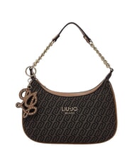 LIUJO RIDHI Jacquard Bolso de hombro con correa para el hombro. t.moro - Bolsos Mujer - 1