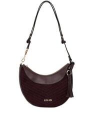 LIUJO CIRRY Bolso de hombro tipo hobo berenjena roja - Bolsos Mujer - 1