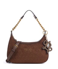 LIUJO RIDHI Embossed Bolso de hombro con correa para el hombro. tabaco - Bolsos Mujer - 1
