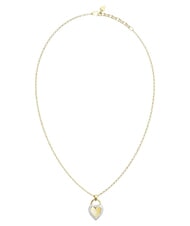 GUESS LOVE BITES Collar con dije en forma de coraz&oacute;n - Collares