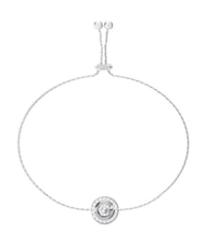 GUESS G CRYSTAL Pulsera con logotipo G central SILVER - Pulseras - 1