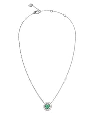 GUESS M'AMA NON M'AMA Collar de circonitas en forma de coraz&oacute;n - Collares