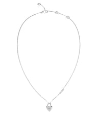 GUESS ALL YOU NEED IS LOVE Collar con dije en forma de coraz&oacute;n - Collares