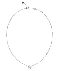 GUESS STYLISH GUESS Collar con forma de moneda y logotipo. - Collares