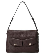 GUESS BLAKE Bolso de hombro ajustable marr&oacute;n - Bolsos Mujer - 1