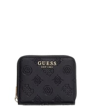 GUESS CARMELLA Cartera compacta logotipo negro - Carteras Mujer - 1