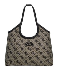 GUESS SAMANTHA Bolso de hombro logotipo negro - Bolsos Mujer - 1