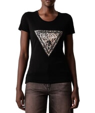 GUESS SAVANNA LEOPARD TRIANGLE Camiseta de manga corta - camiseta