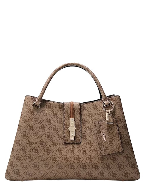 GUESS YVONNE LOGO Bolso de mano con correa para el hombro. LOGOTIPO DE LECHE - Bolsos Mujer
