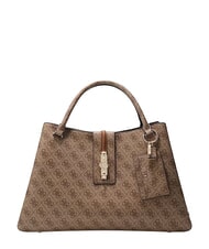 GUESS YVONNE LOGO Bolso de mano con correa para el hombro. LOGOTIPO DE LECHE - Bolsos Mujer - 1