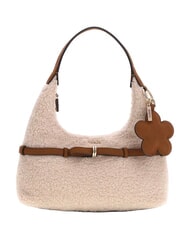 GUESS TAYLOR Bolso blanco roto/co&ntilde;ac - Bolsos Mujer - 1