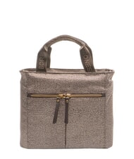 BORBONESE FLEXOS ZIP Bolso de mano con correa para el hombro marr&oacute;n oscuro/natural - Bolsos Mujer - 1